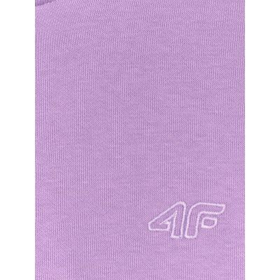 6. Girls' sweatshirt with a hood, 4F 4FJRAW25TSWSF2466-51S