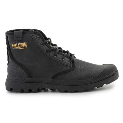 7. Palladium PAMPA HI COATED U 74375-008-M Black shoes