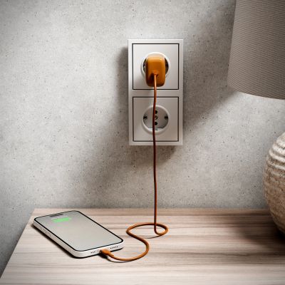 7. Puro Pro Lite 30W USB-C Wall Charger - Orange