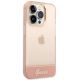 4. Guess Translucent iPhone 14 Pro Max 6.7" Case - Pink