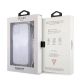 8. Guess GUHCP12MKC4GSGO iPhone 12/12 Pro 6.1" Transparent hard case 4G Gold Chain