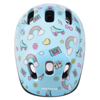 20. Meteor KS06 Rainbow Jr Bike Helmet 17435 size S 48-52 cm