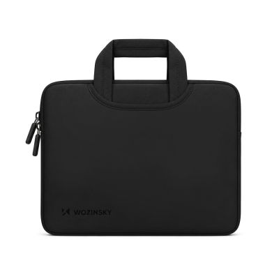 2. Wozinsky WNT-11B 10-11" Laptop Bag with Retractable Neoprene Handle - Black