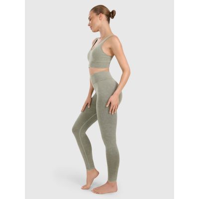 4. Women's seamless yoga and pilates leggings 4F 4FWAW25TFTIF407-41A