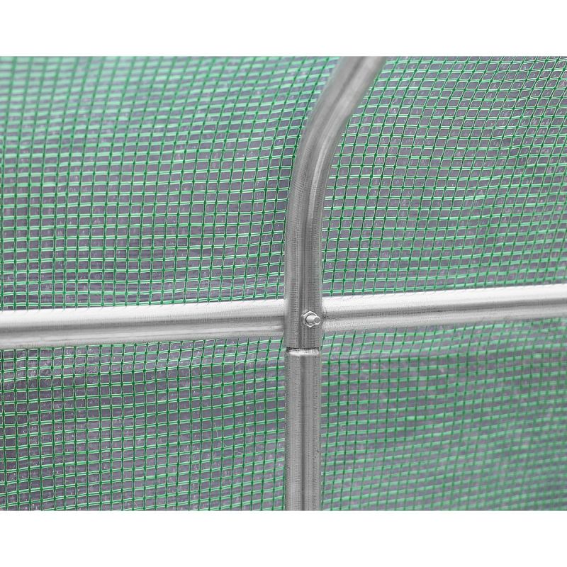 3. FOIL COVER FOR GARDEN TUNNEL GREENHOUSE 200x350x200CM GREEN