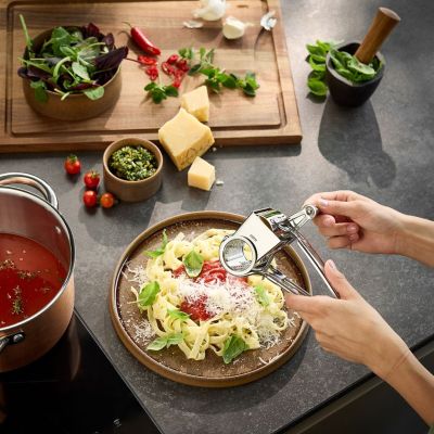 4. GEFU 19071 Hand Grater/Spiralizer Stainless Steel