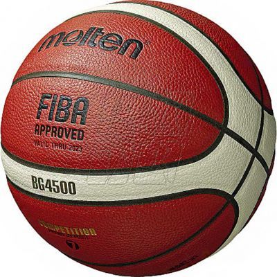 6. Molten B7G4500 FIBA basketball