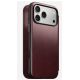 NOMAD Modern Leather Folio - MagSafe-compatible leather case for iPhone 17 Pro Max, Horween leather (burgundy)
