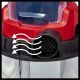 14. EINHELL TC-VC 18/20 Li S Solo workshop vacuum cleaner 2347130 (silver)
