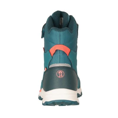 5. Trollkids Kids’ Hafjell Winter Boots XT dusty teal/coral pink/midnight petrol (585-364)