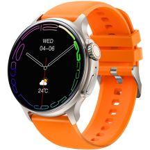 Men's Smartwatch RUBICON RNCF12 Titanium/Orange SMARUB245