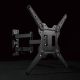 3. MACLEAN TV OR MONITOR MOUNT, UNIVERSAL, MAX VESA 400X400, 23-55", 30KG, BLACK MC-701N
