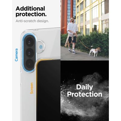 14. Spigen Liquid Crystal Case for Samsung Galaxy A57 5G - Transparent