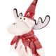 4. DECORATIVE CHRISTMAS REINDEER WHITE 35+20CM
