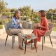 6. BALCONY FURNITURE SET TABLE AND 2 CHAIRS BEIGE