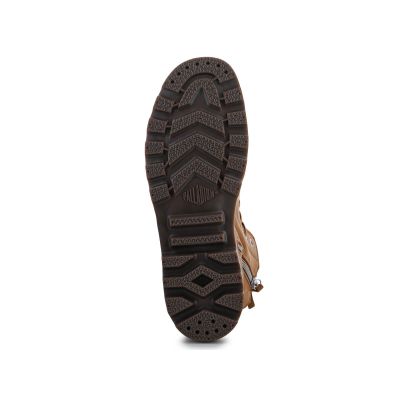 8. Palladium Pampa Zip Lth Ess U shoes 76888-252-M Dear Brown