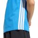5. adidas Essentials 3-Stripes Cotton Women's T-Shirt Light Blue KC5197
