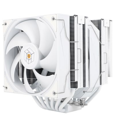 9. Thermalright Royal Pretor 130 Processor Radiator White