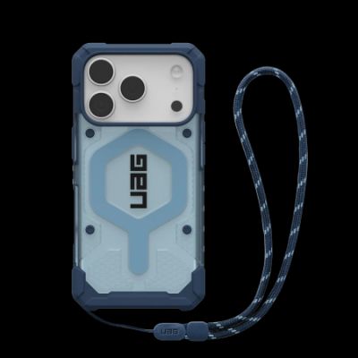 UAG Pathfinder Clear MagSafe Bundle Case with Lanyard for iPhone 17 Pro - Blue