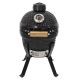 11. Kamado Bono Picnic Ceramic Grill 13” Kamado barbecue/grill Cart Charcoal (fuel) Black