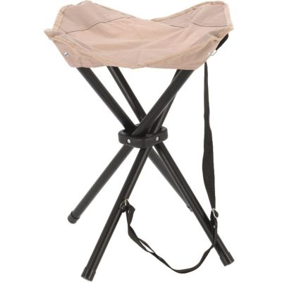6. FISHING CHAIR, FOLDING STOOL, REDCLIFFS, 33X33X40CM, CREAM
