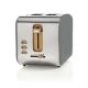 7. Nedis KABT510EGY Toaster Gray