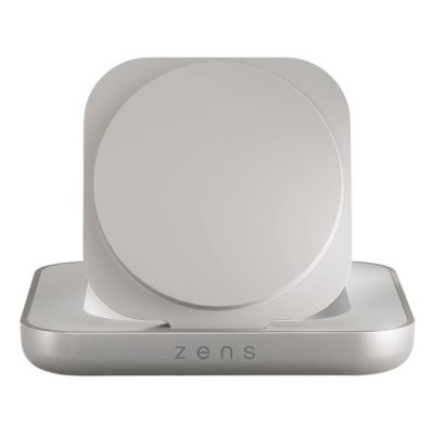 ZENS ZESC20W/00 Mobile Charger Headphones, Smartphone, Watch White, Silver USB Wireless Charging Fast Charging Internal