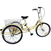 3-WHEEL BIKE 24 VANILLA SHIMANO 6-speed