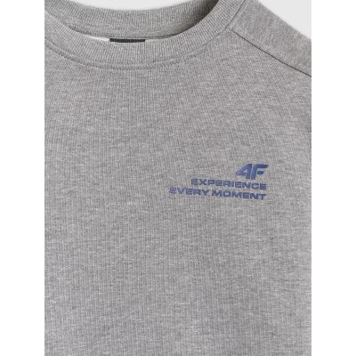 2. 4F JUNIOR sweatshirt 4FJRAW25TSWSM2413-25M