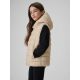 5. Girls' vest with synthetic filling 4F 4FJRSS26TVJAF396-83S