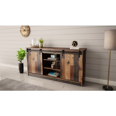 5. Chest of drawers 160x80x35 GRANERO old wood