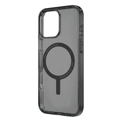 3. Uniq Clario case iPhone 16 Pro 6.3" Magclick Charging smoke/smoke