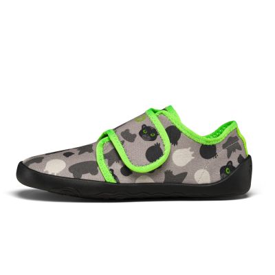 4. Affenzahn Movy Panther Cotton Barefoot Slippers (01398-80151)