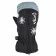 2. Viking Starlet Ski Kids winter gloves with snowflake motif, black (125/15/5195/09)