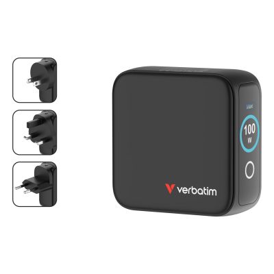 9. Verbatim 30239 Mobile Charger Universal Black AC Fast Charging Internal