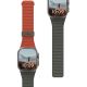 UAG Pathfinder - silicone double-sided magnetic strap for Apple Watch series: 1-3, 42mm / series 4-6 & SE 1-2, 44mm / series 7-9, 45mm / series 10, 46mm / Ultra 1-2, 49mm (olive/rust)