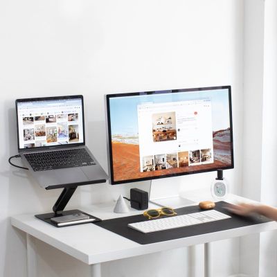 4. Native Union Home Laptop Stand - Adjustable Laptop Stand (Black)