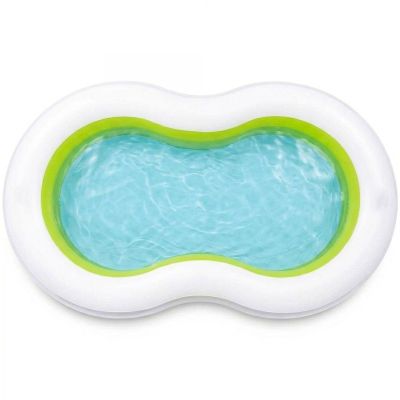 6. FAMILY INFLATABLE POOL FIGURE EIGHT 240x140x47CM 17269