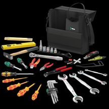Tool set for plumbing, heating and air conditioning installations 36 pieces