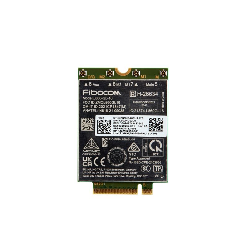 6. HP Modem 4G LTE Advanced Pro WWAN Intel XMM 7560R+ 7P993AA 1Y