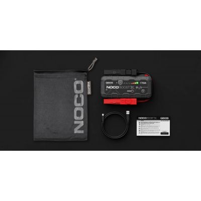 2. Noco GBX55 Boost X 12V 1750A Jump Starter Powerbank