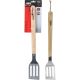 17. BBQ SPATULA WITH WOODEN HANDLE