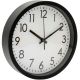 5. PP WALL CLOCK 20CM BLACK