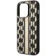 6. Karl Lagerfeld KLHCP14XPGKLSKW iPhone 14 Pro Max 6,7 "hardcase brown / brown Monogram Stripe