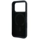 7. BMW Sign Kevlar Metal Logo MagSafe Case for iPhone 18 Pro Max / 17 Pro Max - Dark Gray