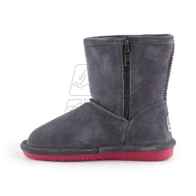 4. BearPaw Emma Toddler Zipper Jr 608TZ-903 Charcoal Pomberry winter shoes