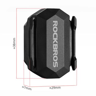 4. Rockbros C3 ANT+ / Bluetooth 2-in-1 Speed ​​or Cadence Sensor - Black