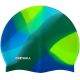 5. Crowell Multi Flame Silicone Swimming Cap, col.20