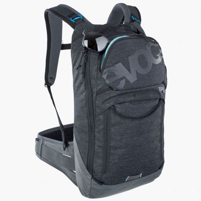 3. Evoc Trail Pro 10 MTB Backpack - Black/Carbon Grey Size: S_M