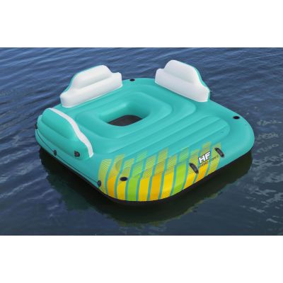 6. Bestway 43407 Pool and Beach Float Multicolor Monochrome PVC Floating Island